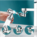1080° Rotating Faucet Extender with 4-Layer Filter & Dual Spray Modes