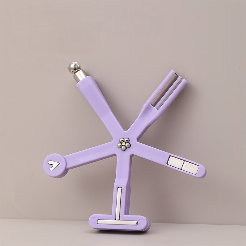 Magnetic Cat-Eye Nail Art Tool with 8 Interchangeable Heads