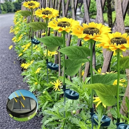 GardenRadiance – Solar Sunflower Lights that Transform Your Garden into Magical Light [50% Discount]