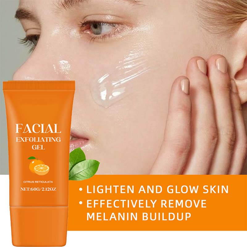 Enzyme Peel Gel with Orange Extract for Gentle Skin Renewal