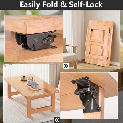 FoldClip™ – Foldable Heavy-Duty Corner Brackets with Locking Mechanism [1 + 1 Free]