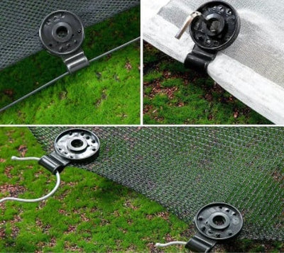 LockWeave™ Heavy-Duty Shade Cloth Clips (40-Pack) — 50% Off