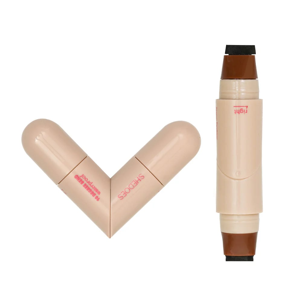 Double-Sided Winged Eyeliner Stamp with Precision Tip