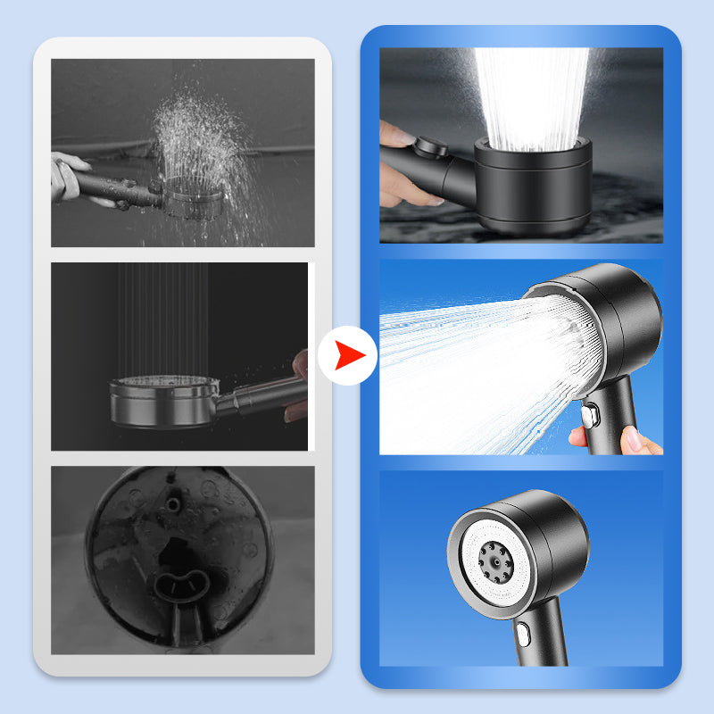 Filtered Shower Head with 4 Spray Modes – Built-In Water Filter
