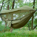 Outdoor Hammock with Mosquito Net and Sun Canopy – 260x140 cm