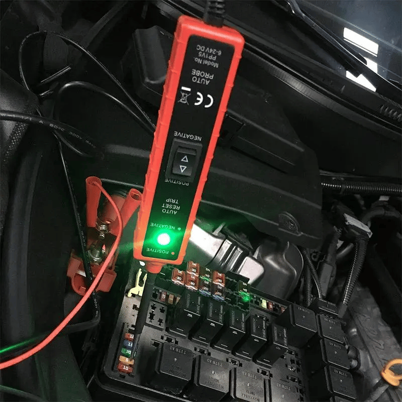 Automotive Circuit Tester Pen 6-24V for Car & Motorcycle Diagnostics