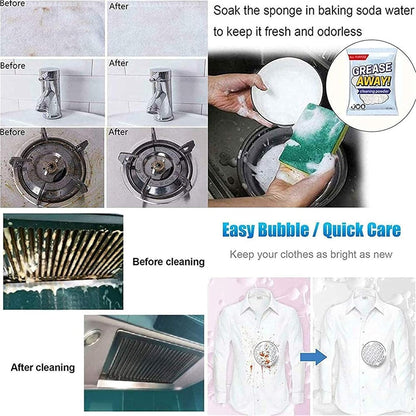 GreaseAway™ – Effective powder against grease and dirt stains [50% Off]
