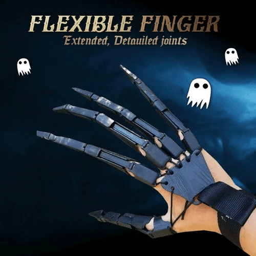 ScaryClaw™ – 3D Jointed Finger Extension Costume Accessory [50% Off]
