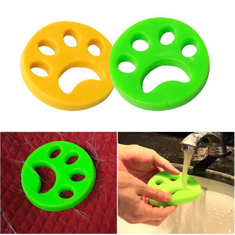 Reusable Silicone Pet Hair Remover for Washing Machine & Dryer (4 Pack)
