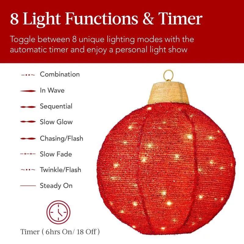 DekoBall™ – 8 Light Modes, Warm Color Options, Flexible Use [50% Off]