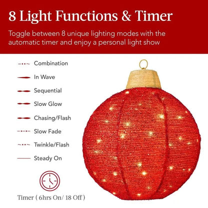 DekoBall™ – 8 Light Modes, Warm Color Options, Flexible Use [50% Off]