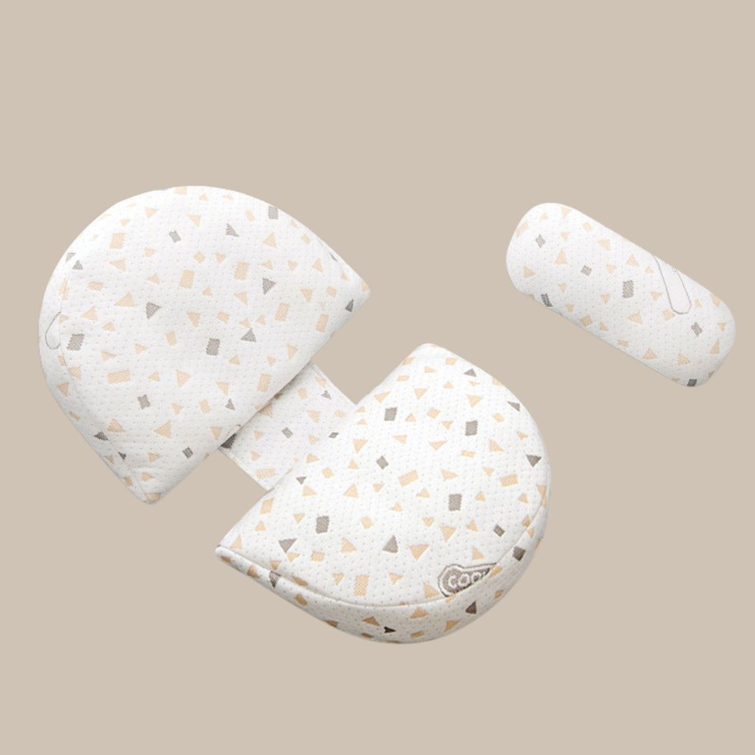 H-Shaped Pregnancy Pillow with Split Design for Sleeping & Nursing