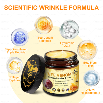 AgeGlow™ – Firming Anti-Aging Cream with Bee Venom Peptides [1 + 1 Free]