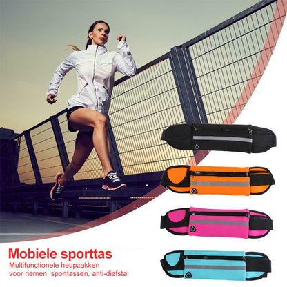 RunSafe – Waterproof Hip Bag, Ultra-Lightweight, Practical & Safe for Sports & Travel [1 + 1 Free]