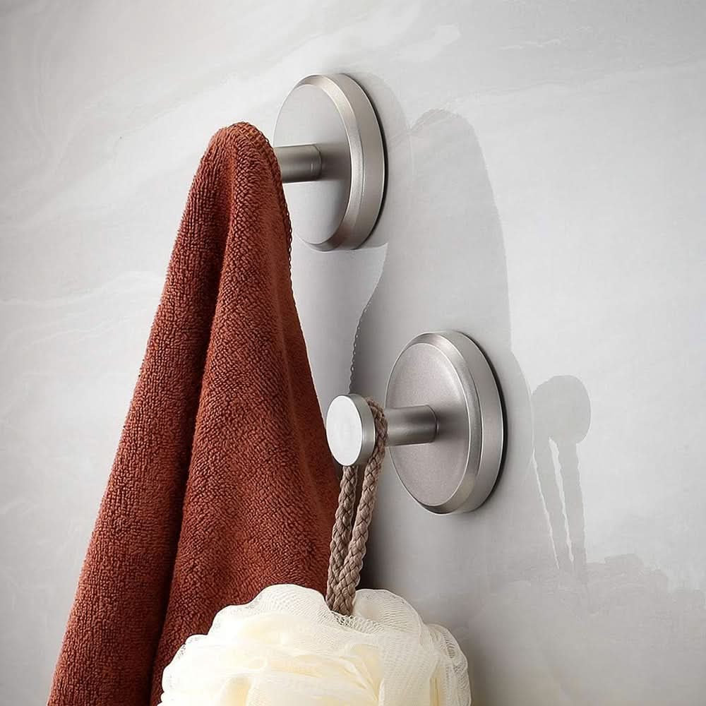 Suction Cup Hooks for Bathroom – No Drilling Required