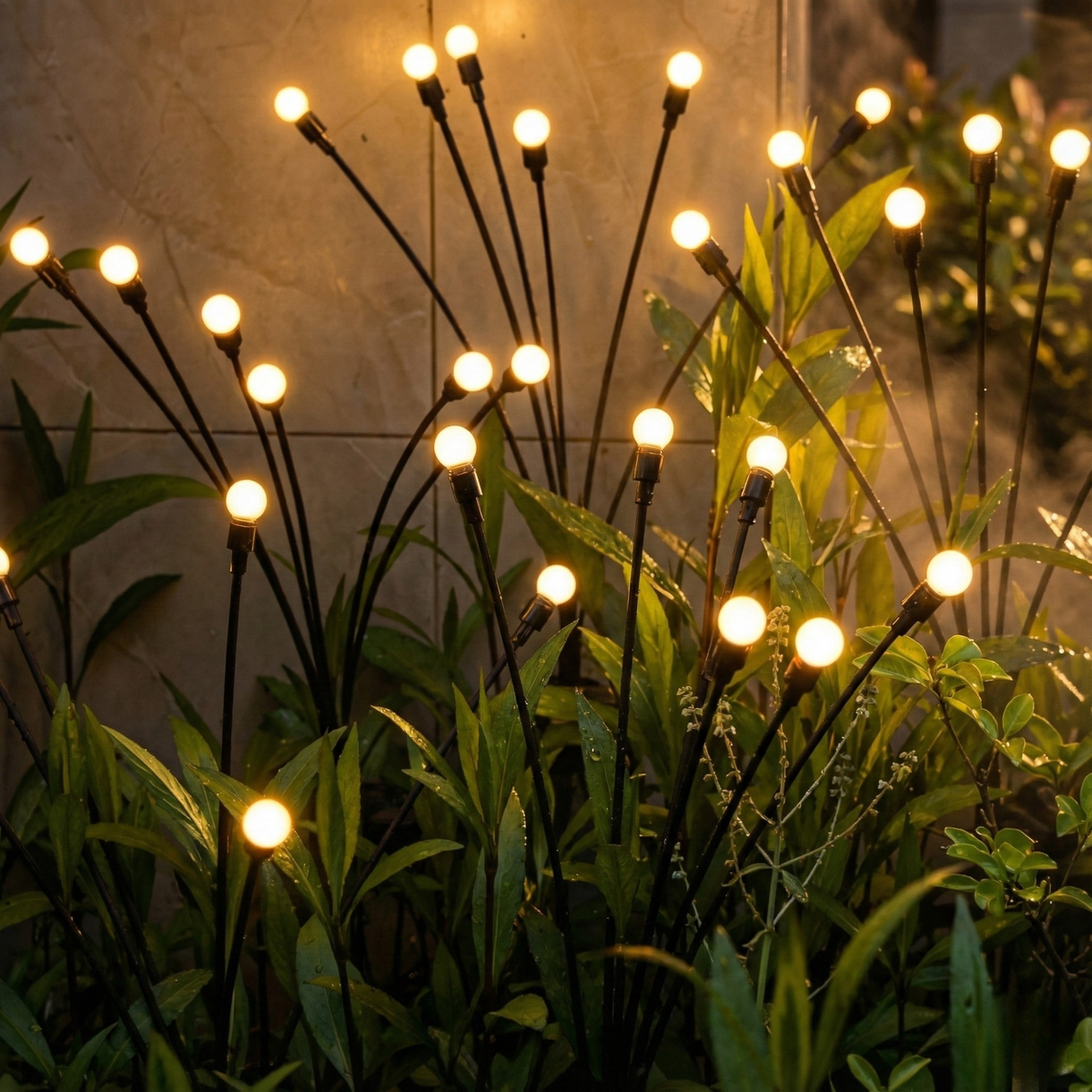 Solar Firefly Garden Lights – Wireless LED Pathway & Patio Lighting