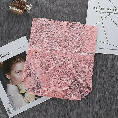 LaceLux™ High-Waisted Lace Panties with Gentle Shaping [1 + 1 Free]