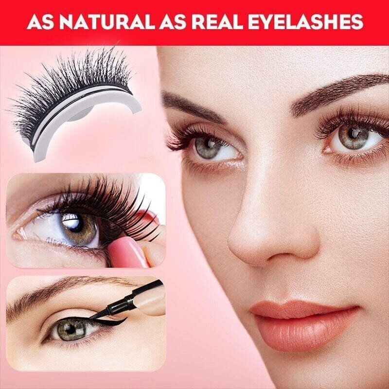 WimperLink™ – Self-Adhesive Eyelash Decoration for Voluminous & Elegant Lashes [50% Off]
