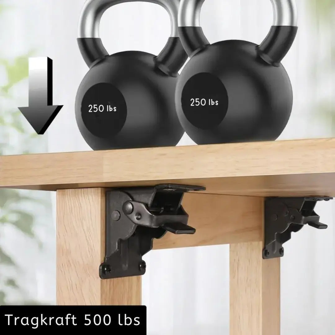 AngleClip™ – Folding Hinge with Self-Locking for Furniture & Doors [50% Off]