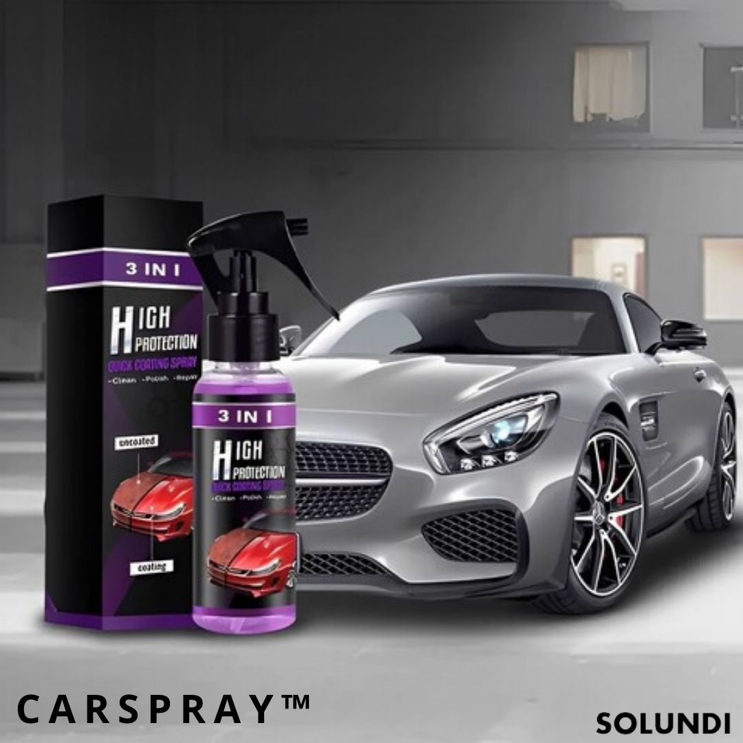 3-in-1 Car Cleaning Spray with Nano Coating for Paint Protection