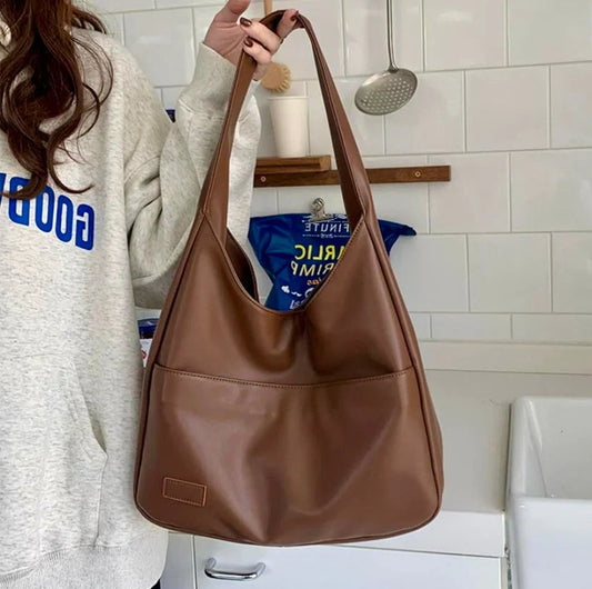 Tote™ Spacious Vegan Leather Crossbody – 50% OFF