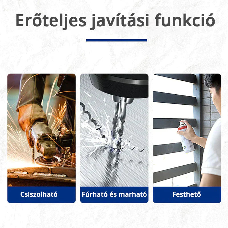 IronFixx™ – Make every metal repair stronger than steel and built for eternity lasting strength [1 + 1 Free]