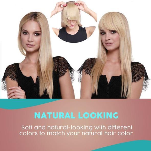 FringeLuxe™ – Invisible clip-in bangs for an instant fresh, natural look [50% off]