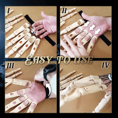 ScaryClaw™ – 3D Jointed Finger Extension Costume Accessory [50% Off]