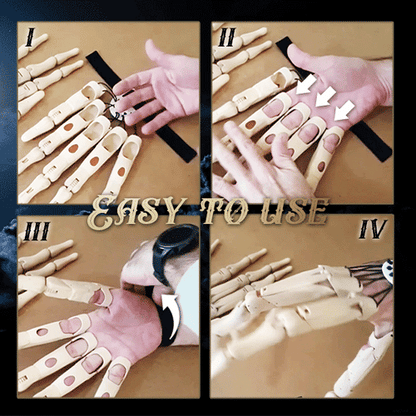 ScaryClaw™ – 3D Jointed Finger Extension Costume Accessory [50% Off]