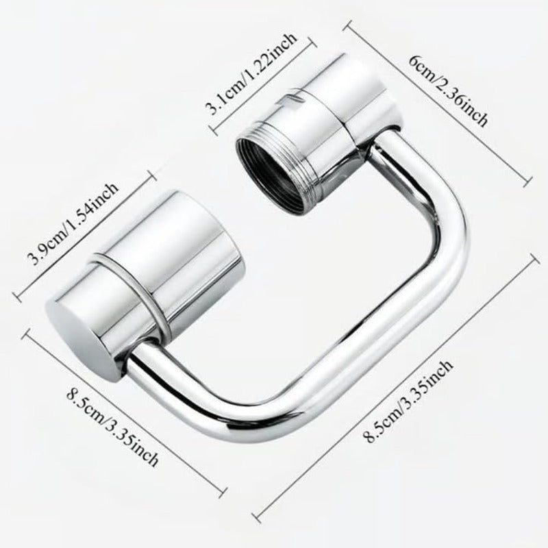AquaRotate™ – 1440° Rotatable Faucet Attachment for Flexible and Comfortable Washing [50% Off]