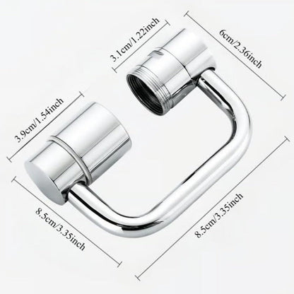 AquaRotate™ – 1440° Rotatable Faucet Attachment for Flexible and Comfortable Washing [50% Off]
