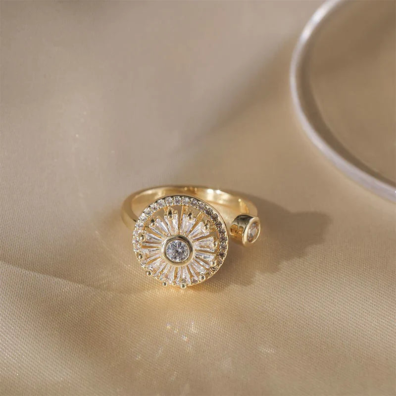 Estina Fidget Diamond Ring with Elegant Minimalist Design [50% Off]