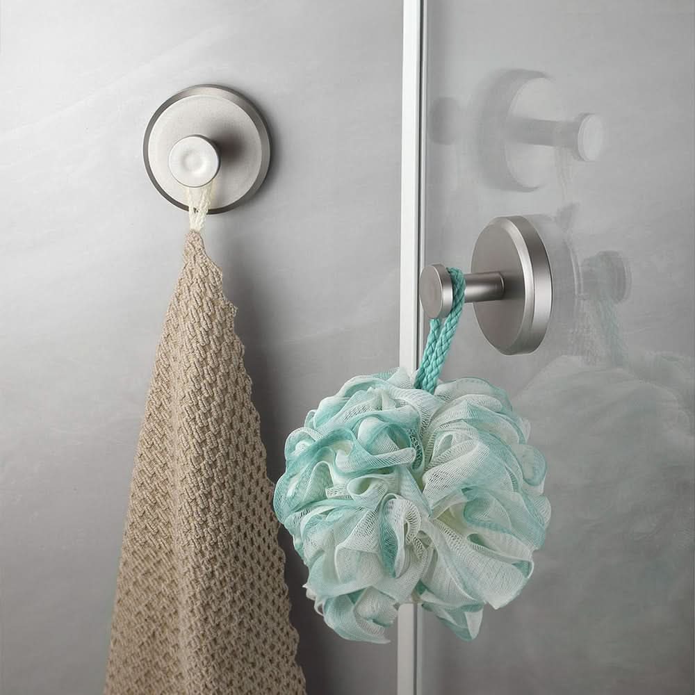 Suction Cup Hooks for Bathroom – No Drilling Required