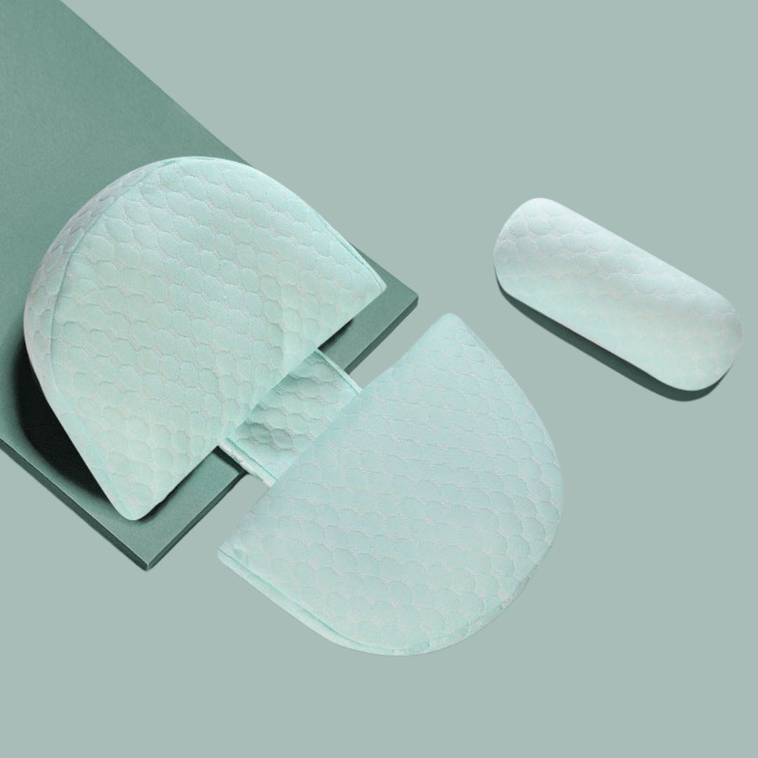 H-Shaped Pregnancy Pillow with Split Design for Sleeping & Nursing