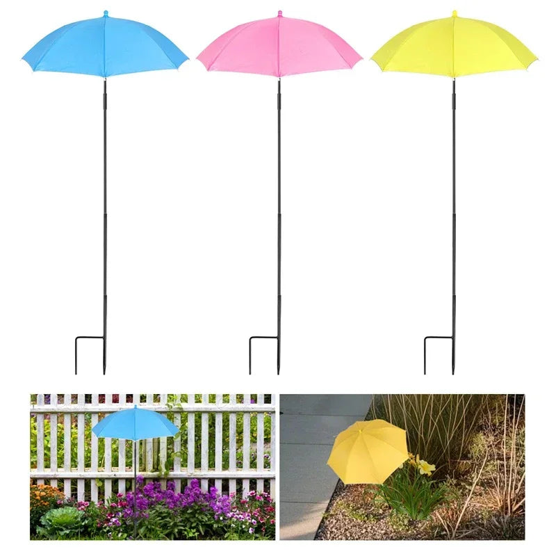 Adjustable Plant Umbrella with UV Protection for Garden & Patio