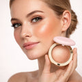 2-in-1 Blush & Highlighter Powder with Hyaluronic Acid & Mirror
