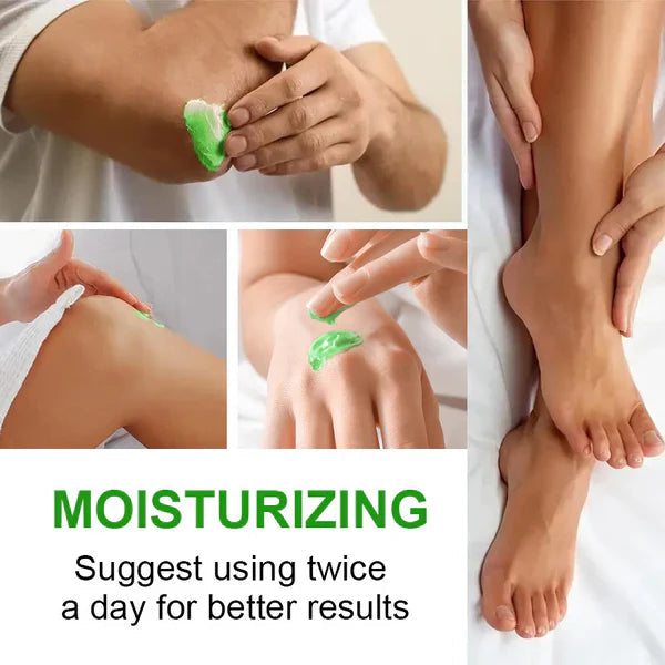 Cooling Foot Cream with Peppermint, Aloe Vera & Tea Tree Oil – 2 Pack