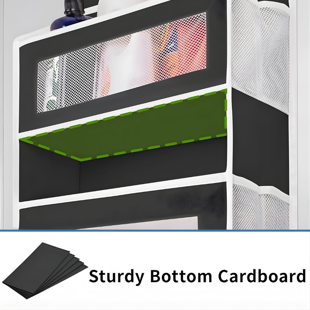 Over the Door Hanging Organizer – No Drill Storage with Multiple Pockets