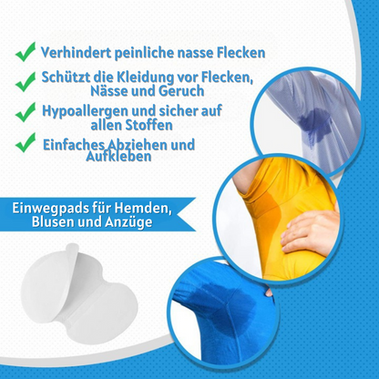 Semfra™ – Disposable Sweat Pads for Armpits (20 Pieces) for Fresh & Dry Skin [50% Discount]