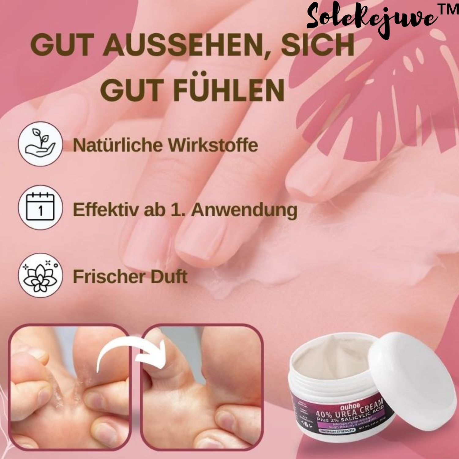 SolereJuve™ – Instant Foot Care for Smooth and Relaxed Feet [1 + 1 Free]
