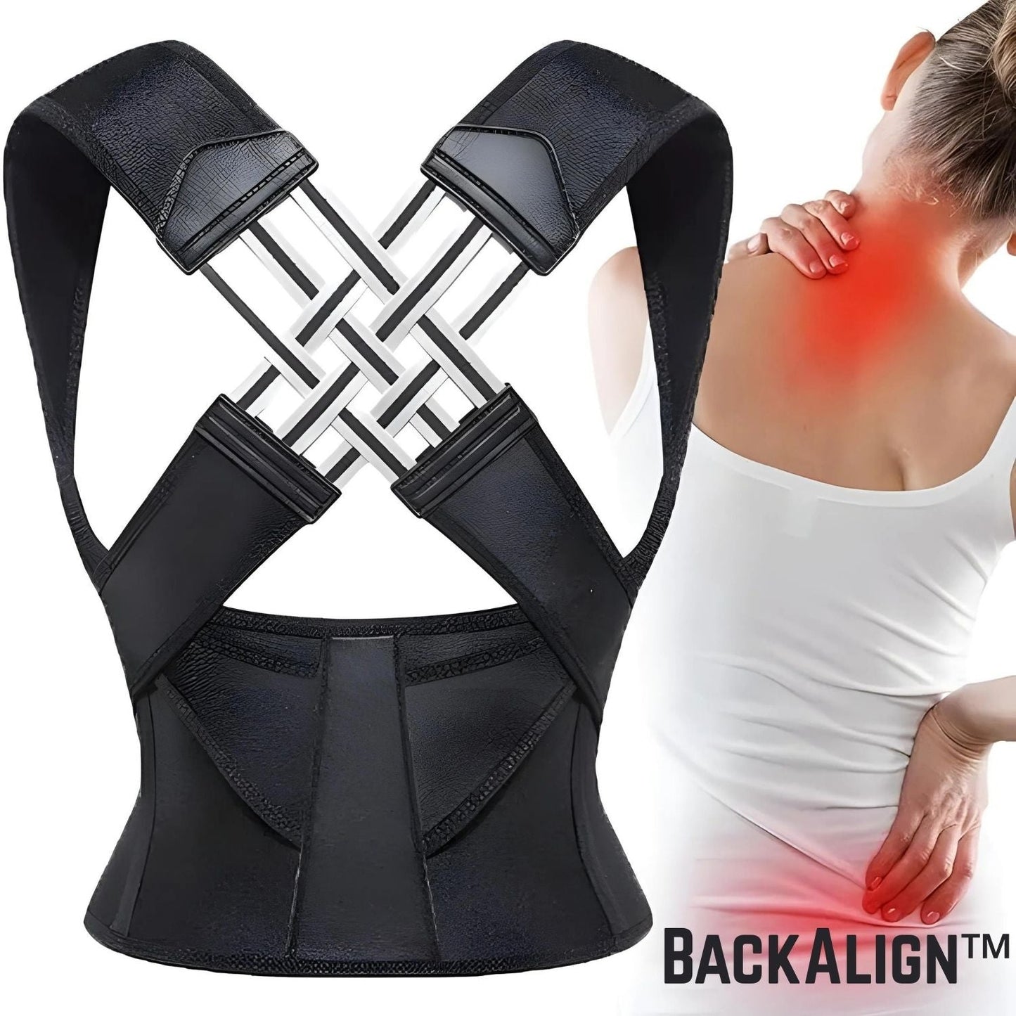 BackAlign™ – The Discreet Posture Corrector for a Strong & Healthy Back [50% Off]
