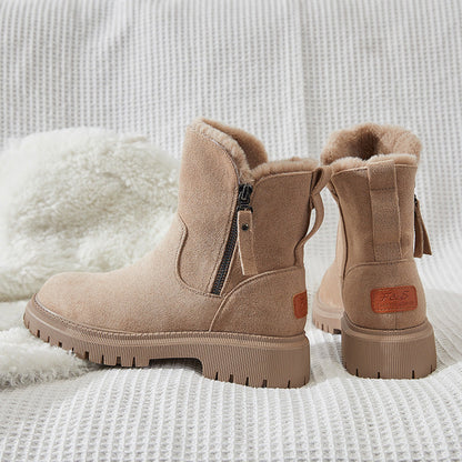 Winter Warm Women Boots Strong Grip