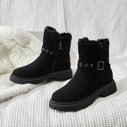 Winter Warm Women Boots Strong Grip