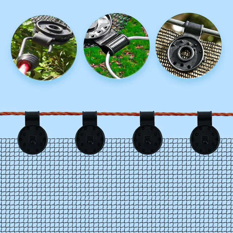 SchutzClip™ Heavy-Duty Shade Cloth Clips — Buy 20 Get 20 Free