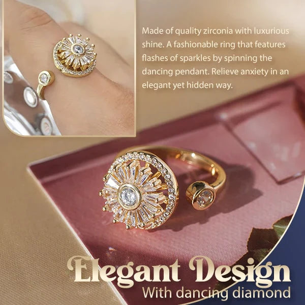 Estina Fidget Diamond Ring with Elegant Minimalist Design [50% Off]