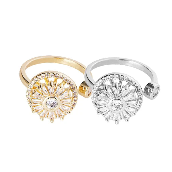 Estina Fidget Diamond Ring with Elegant Minimalist Design [50% Off]