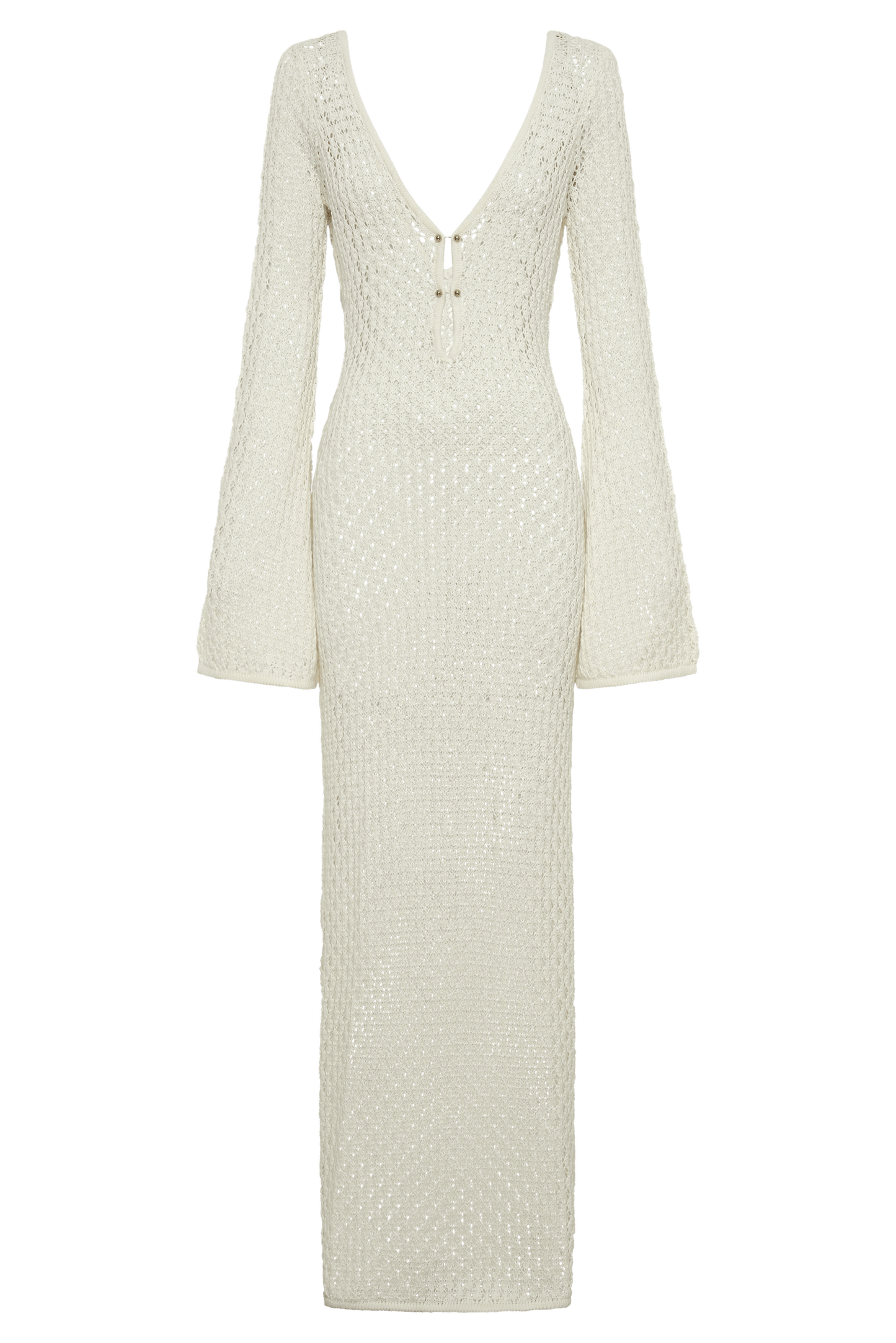 Elegant White Dress with Flattering Silhouette for Women