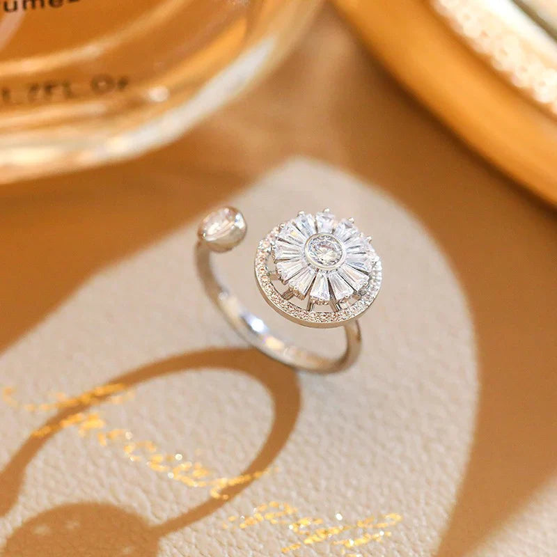 Estina Fidget Diamond Ring with Elegant Minimalist Design [50% Off]