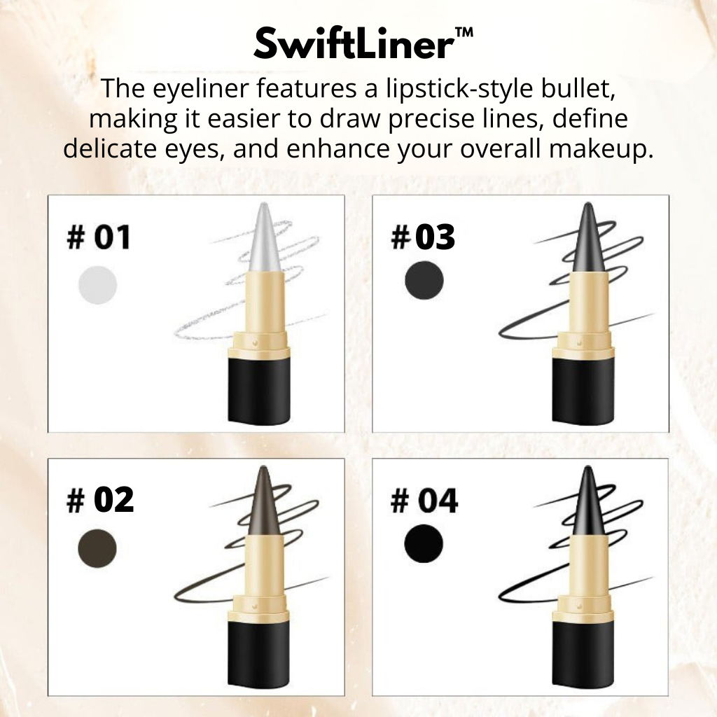 SwiftLiner™ – Precision, long-lasting & smudge-proof eyeliner for the perfect look [1 + 1 Free]