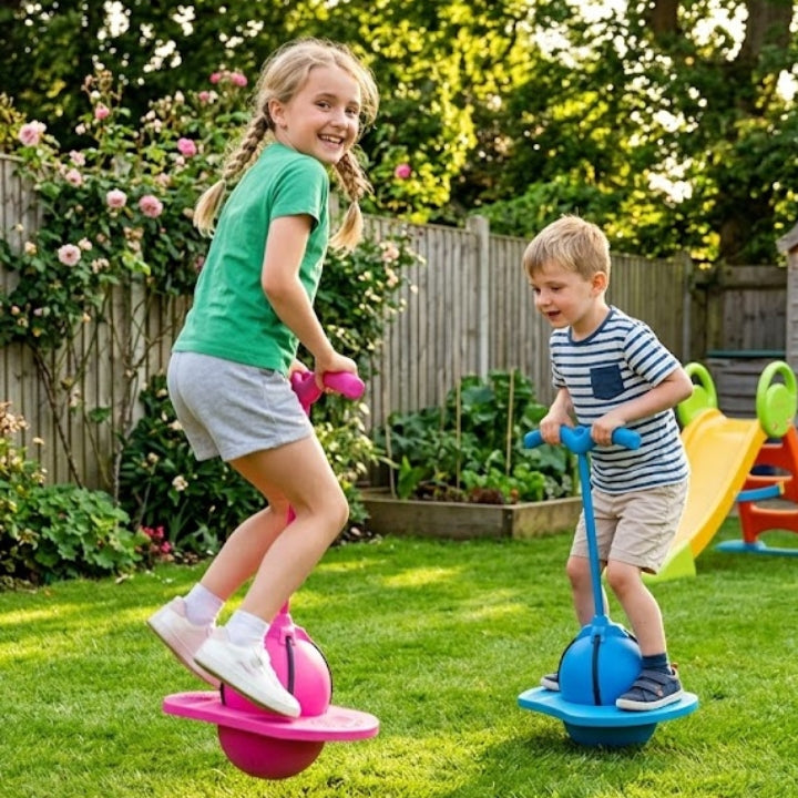 Balance Ball Trainer with Platform for Coordination & Core Stability